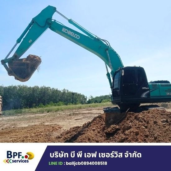 ให้เช่ารถแม็คโคร PC30,PC60, PC120, PC200